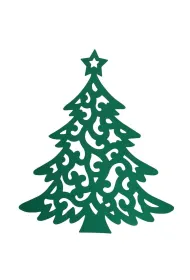 Podk�adka filcowa choinka