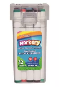 St. Majewski Markery Bambino do prac artystycznych 12 szt.