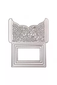 Dalprint Wykrojnik - Sk�adane zaproszenie 12,1cm x 14,4cm