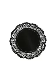 Godan Serwetka dekoracyjna czarna 36cm