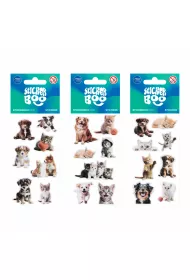 Naklejki 6x13 cm Zwierz�ta Domowe STICKER BOO 550331