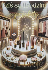 Yeku Karnet Urodziny Make up 3K