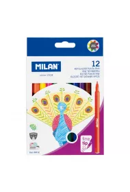 Milan Flamastry z cienk kocowk 12 szt.