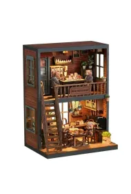 Puzzle Model Kafejka z misiem Habarri