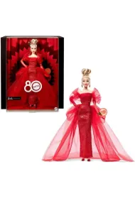 Barbie Mattel 80-lecie Lalka kolekcjonerska Blond
