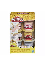 Play-Doh Ciastolina z metalicznym efektem 6-pack mix kolor�w Hasbro