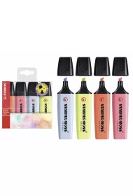 Stabilo Zakrelacz Boss Pastel etui 4 szt.