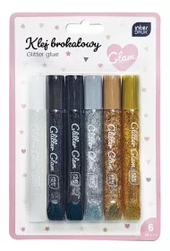 Interdruk KLEJ BROK 10,5ML 6KOL GLAM INT B/C