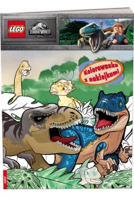 LEGO Jurassic World. Kolorowanka z naklejkami