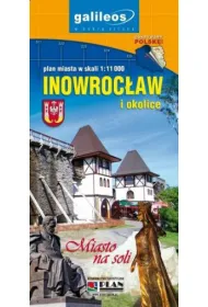 Inowroc�aw i okolice plan miasta 1:11000 Galileos