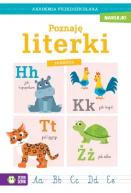 KSIAZECZKA EDUK 165X235 POZNAJE LITER NA ZWIW ZS