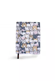 Nuva Spka z o.o. Etui Otulacz na ksik Cute Cat Medium
