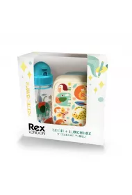 b.box Zestaw �niadaniowy lunchbox i bidon Dzikie zwierz�ta