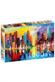 Puzzle 1000 el. Wieczr w Nowym Jorku/USA G3