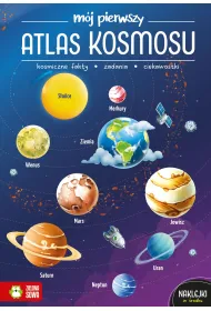 KSIAZECZKA EDUK A4 MOJ PIERWSZY ATLAS KOSMOSU ZS