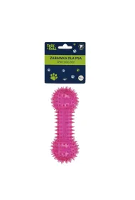 Zabawka dla psa Ko�� z d�wi�kiem 15cm r�owa TRIK&ROLL 560673