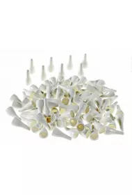 Pionki do gry plastik zwyke - biae Plastic Polska