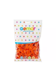 Godan Balony metaliczne pomara�czowe 100 szt.