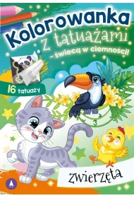 Kolorowanka z tatua�ami. Zwierz�ta