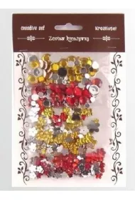 Galeria Hobby Zestaw kamyczk�w ��te, czerwone 35g