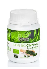 Bio Organic Foods 100% Chlorella Pyrenoidosa suplement diety 1200 tab. Bio