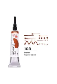 Rosa Farba akrylowa konturowa universal brown 20ml