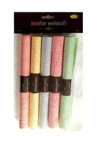 Galeria Hobby Karton czerpany t�oczony 160g, 25x35cm, 5 arkuszy