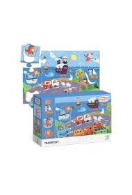 Puzzle 18 el. Sorter. Transport Dodo