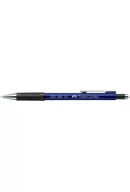 Faber-Castell Owek automatyczny grip 1345 0,5mm niebieski metaliczny