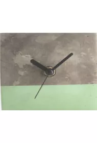 Smukee Minimalistyczny Zegar Betonowy 10 X 10 X 6