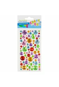 Craft with Fun Ozdoba dekoracyjna krysztalki samoprzylepne ko�a