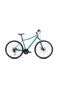 Romet Rower crossowy ORKAN 3 D 2024 turkusowo-biao-srebrny 20 L