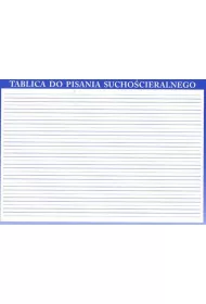 Tablica do pisania sucho�cieralnego