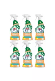Cillit Bang Naturally Powerful spray czyszczcy do azienki z kwaskiem cytrynowym zestaw 6 x 750 ml