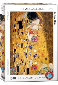 Puzzle 1000 el. Gustav Klimt, Poca�unek Eurographics