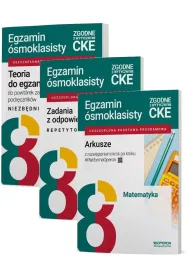 Pakiet. Egzamin �smoklasisty. Matematyka: Niezb�dnik, Zadania z odpowiedziami. Repetytorium, Arkusze z rozwi�zaniami krok po kroku