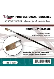 P�dzelek p�aski high quality classic rozm 7