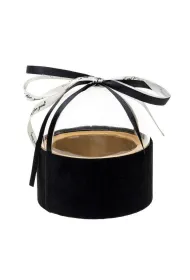 Rozette Pude�ko Flower Box czarny