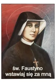 �w. Faustyna (magnes na lod�wk�)