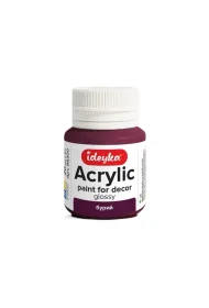 Ideyka Farba akrylowa Br�zowy 20 ml