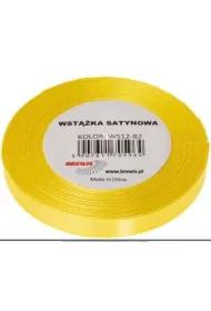 Brewis Wst��ka satynowa kanarkowy 12mmx32m