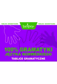 HELPER 100% GRAMATYKI J.NORWESKI TABLICE GRAMATYCZNE-KRAM