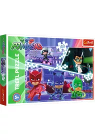Puzzle 100 el. Pid�amersi w akcji 16334 Trefl