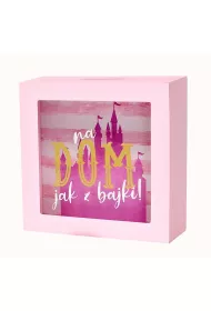 Skarbonka dom jak z bajki Kukartka