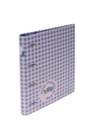 Ancor Segregator A4 4-ringowy na gumk� z wk�adem i przek�adkami PROVENCE Vichy