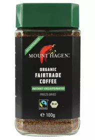 Mount Hagen Kawa rozpuszczalna bezkofeinowa Arabica/Robusta 100 g Bio
