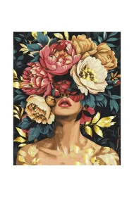 Brushme Malowanie po numerach - Magia P�atk�w 40x50cm