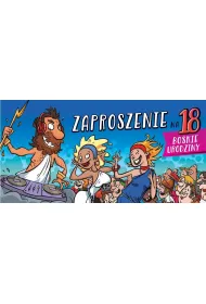 AbCard Zaproszenie na 18 Urodziny Z183 (5 szt)