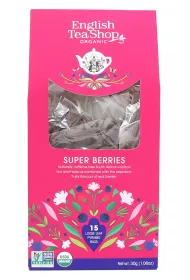 English Tea Shop Organic Herbatka owoce lene piramidki 15 x 2 g Bio