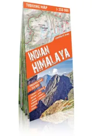 Indian Himalaya trekking map 1:350 000  laminat V2